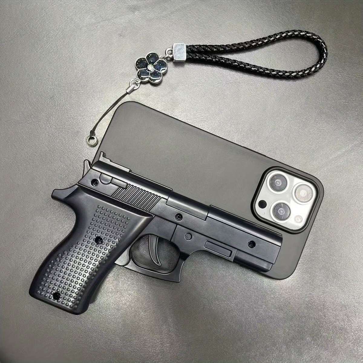 Black For iPhone Phone Case