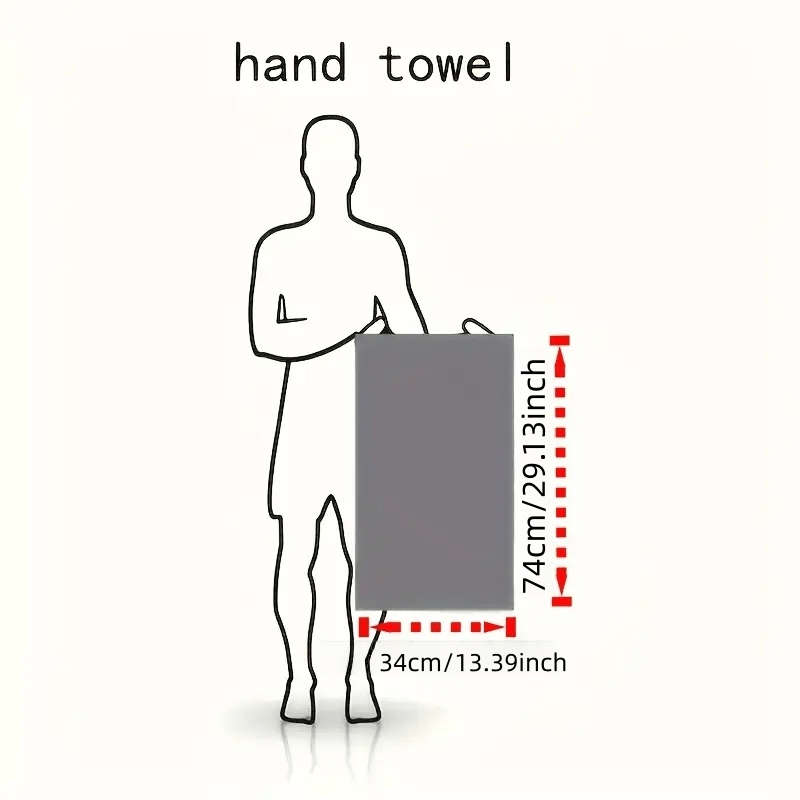 Towel Color 4Pcs Random Color