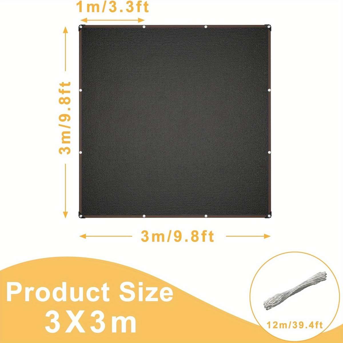 Shade Net Size 2 X 3 M