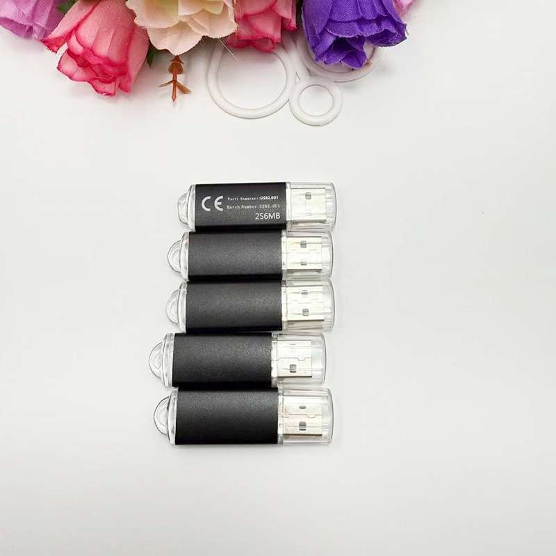 Usb Flash Drive Color 5Pcs Black Storage 2Gb