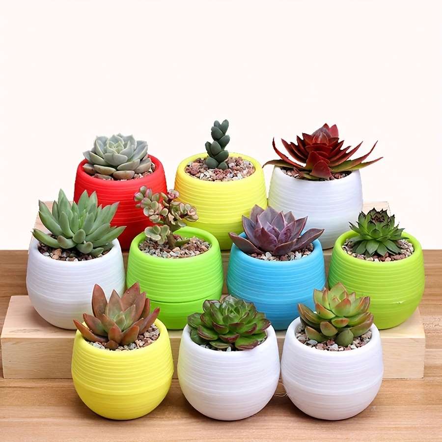 Flowerpot Color Random Color Quantity3Pcs