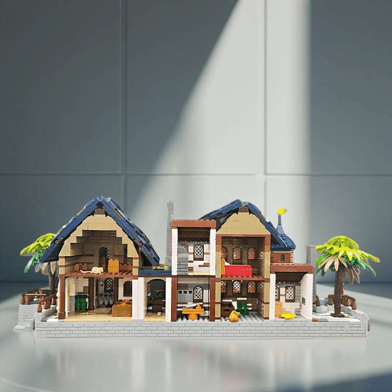 3D Building Model Puzzle Set Model Jx 89152