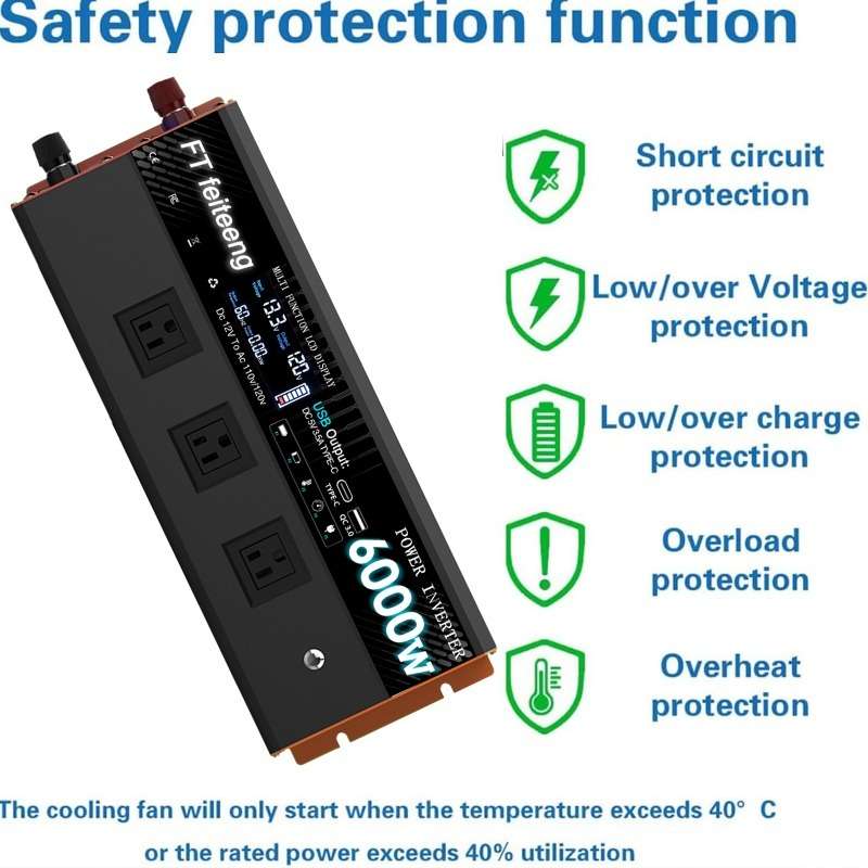Inverter Model 12V110V 2000W