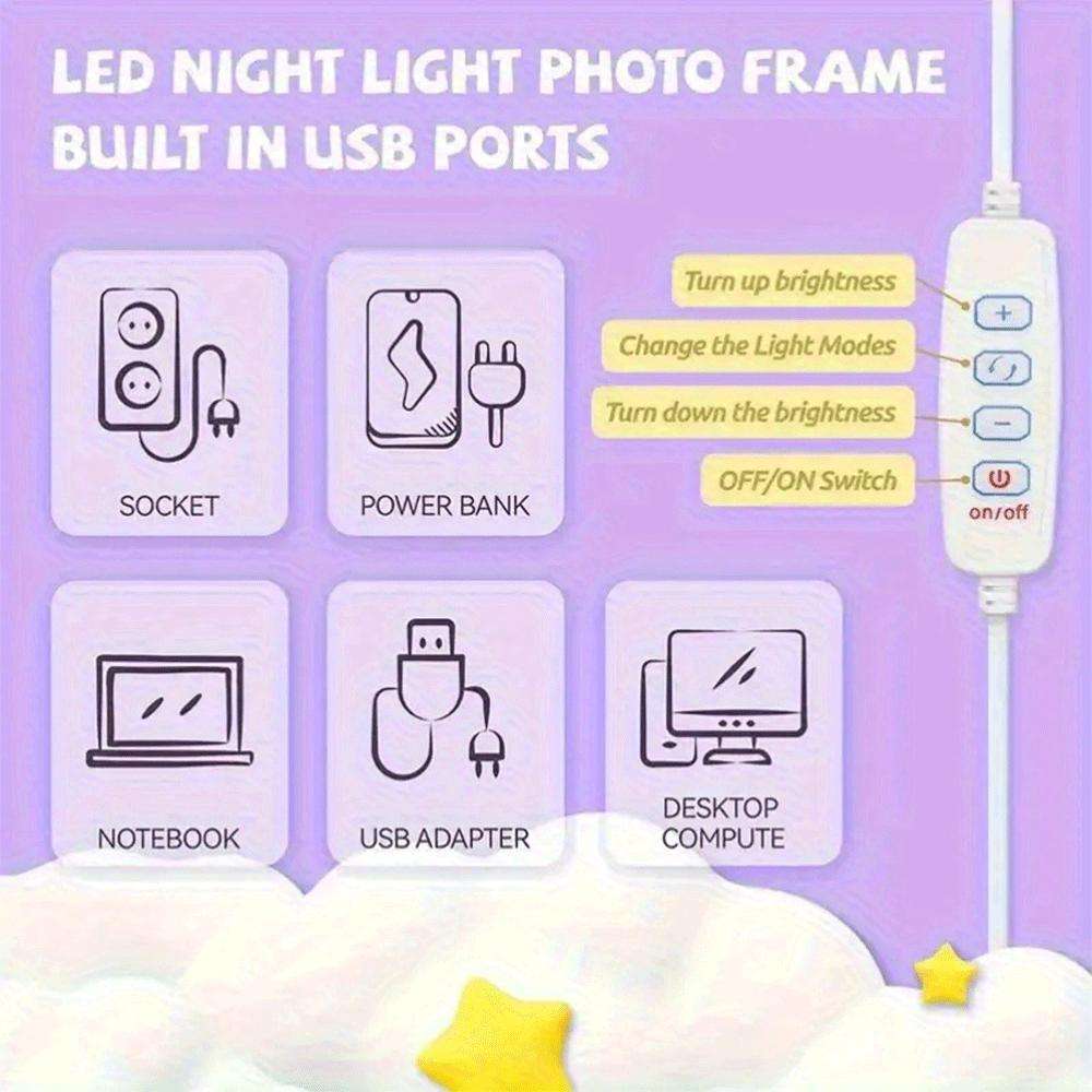 Night Light Size 6*8Inch15*20Cm