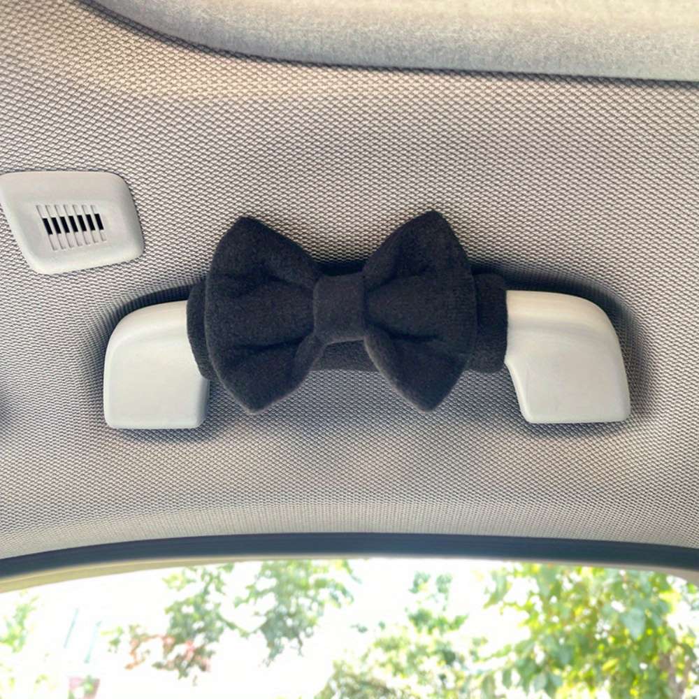Car Interior Decor Color 2Pcs Black