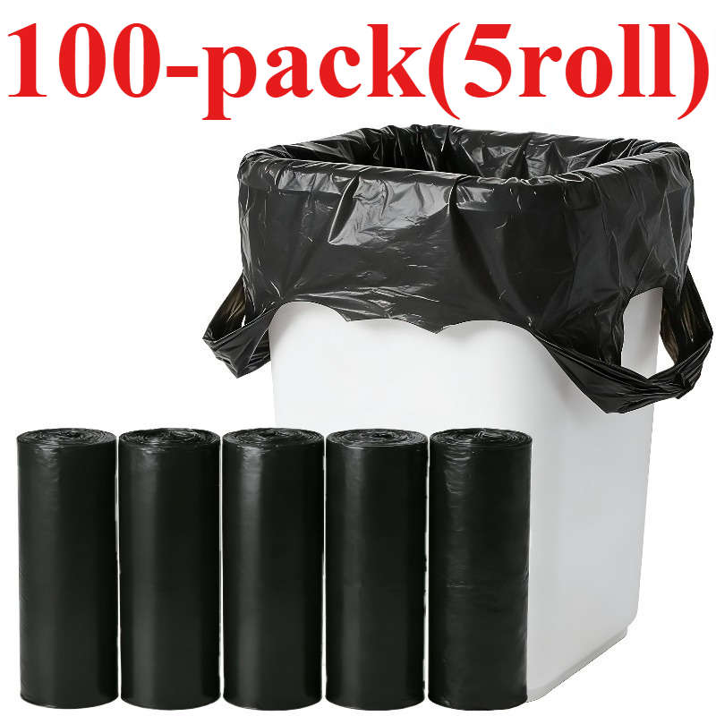 Trash Bagblackquantity100Pack5Roll