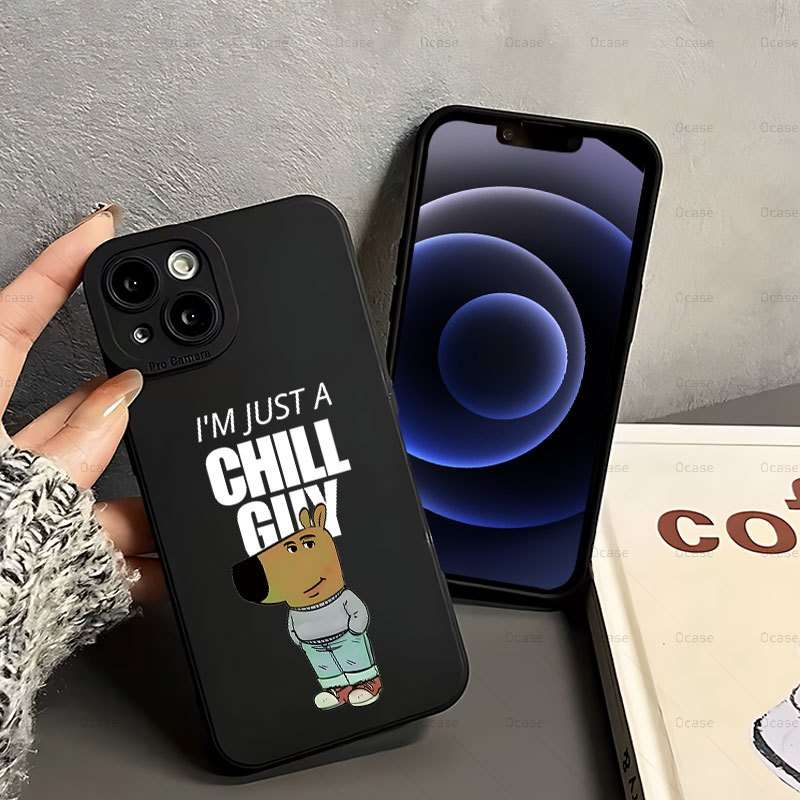 1Pc Mixed Color  For iPhone 16 Pro Max Letter And Dog Pattern Phone Case