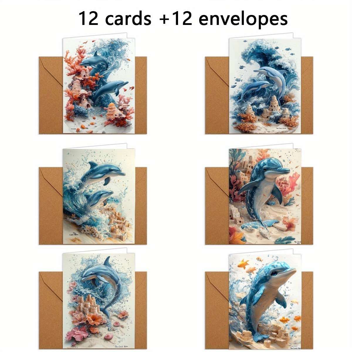 Greeting Cards Quantity 6Pcs