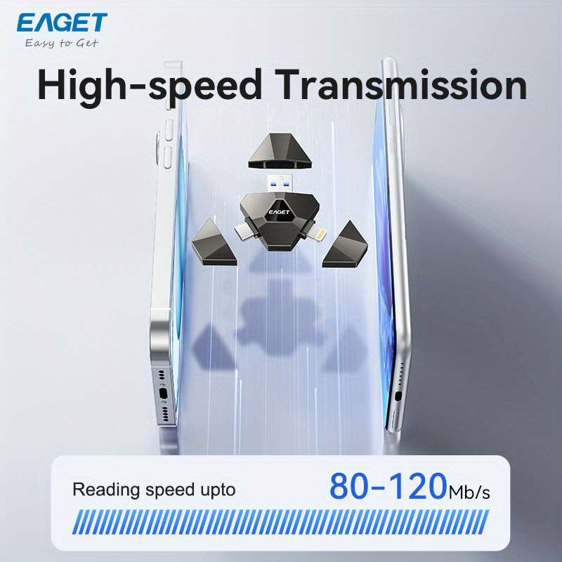 Usb Flash Drive Storage 256Gb Style 3 In 1  Usb Flash Drive