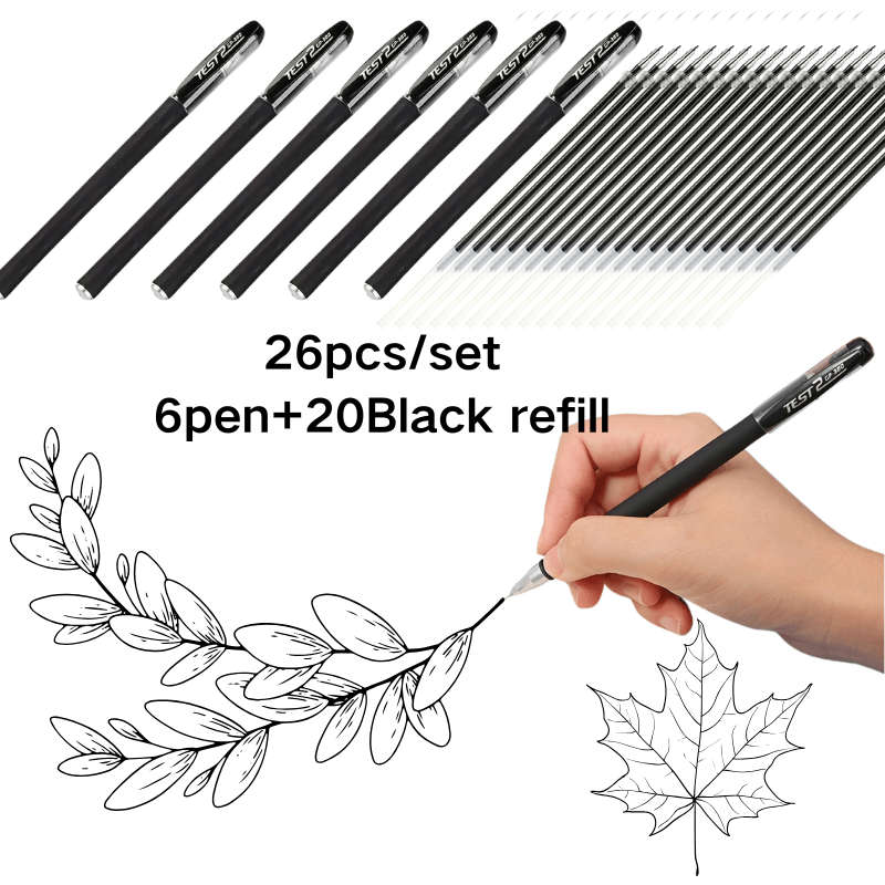 Pen color Black Quantity26 Pcs