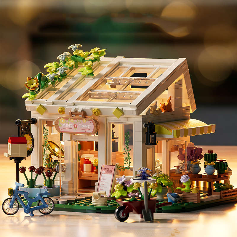 3D Building Model Puzzle Set Items Mw1