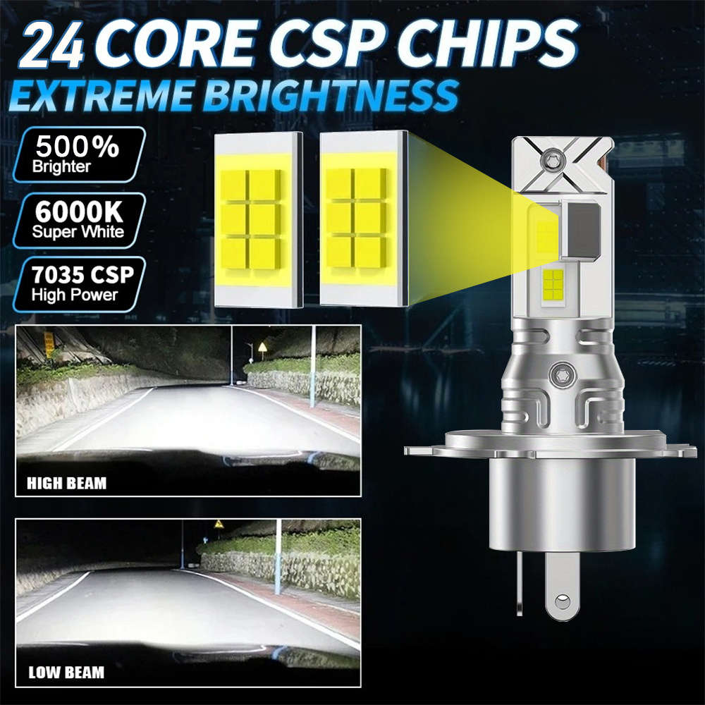 Car Lights Quantity 2Pcs H4