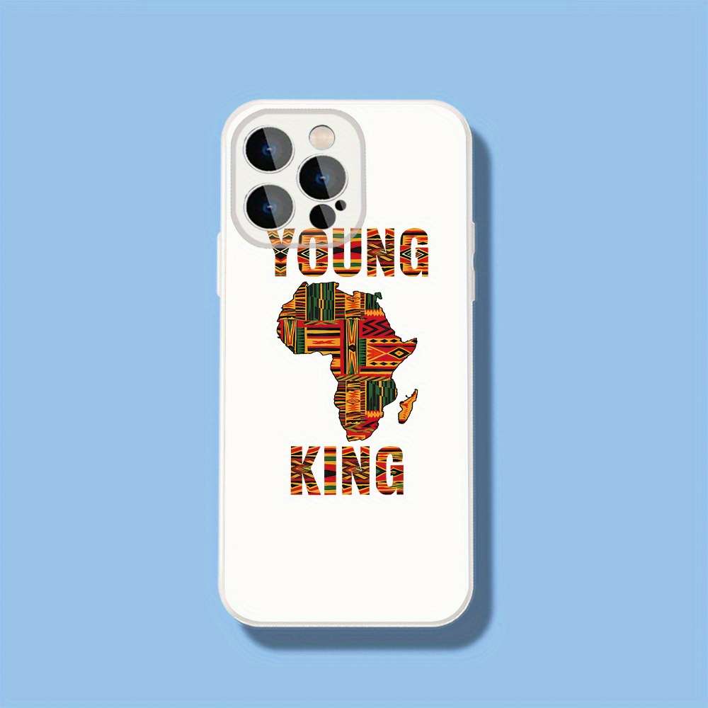 1Pc Black For iPhone 16 Plus African Pride Phone Case