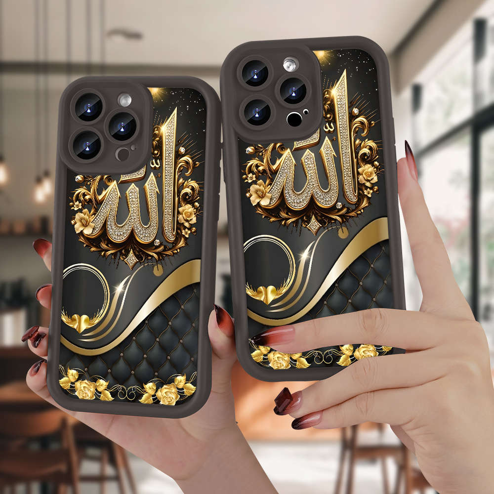 1Pc Dark Brown For iPhone 11 Pro Max Stylish Aesthetically Phone Case