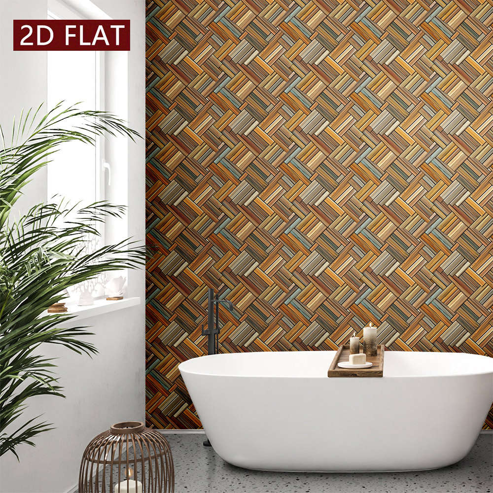 Self Adhesive Floor Stickers 7.87X7.87Inch 20X20Cm 10Pcs