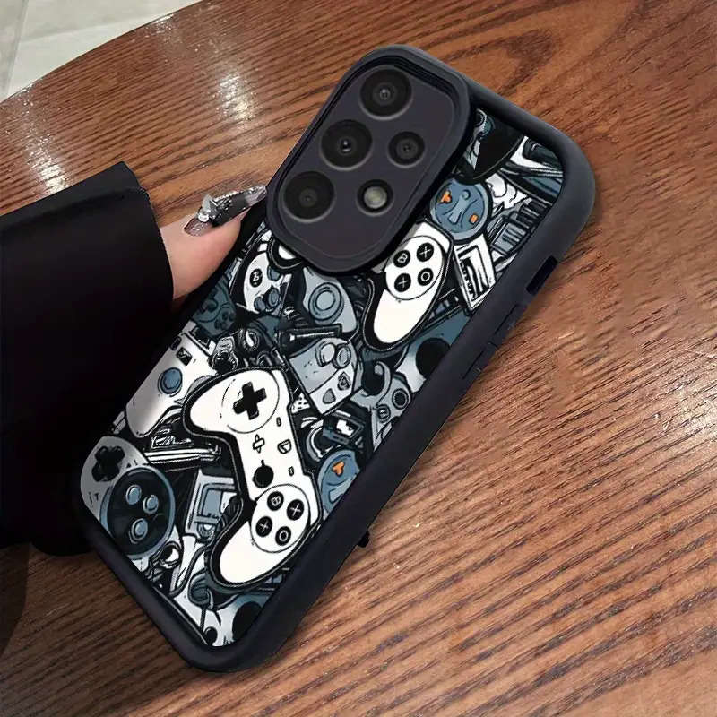 Phone Case Black Compatible Model Samsung Galaxy A24 4G