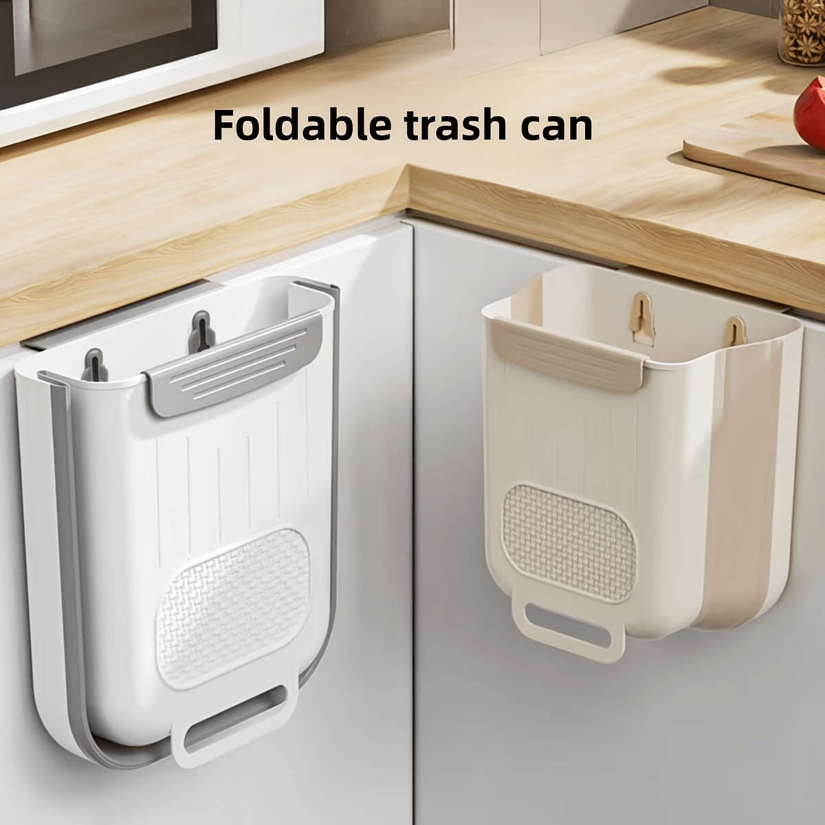 Garbage Can Color Snow White  Large 10L