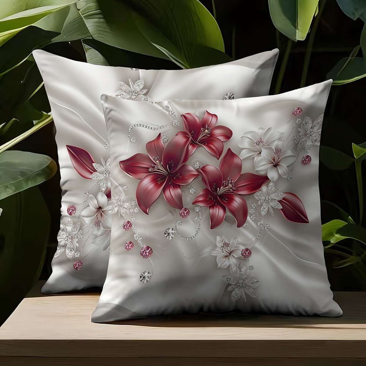 Satin Pillowcase Size 45X45Cm17.7X17.7Inch Quantity2Pcs