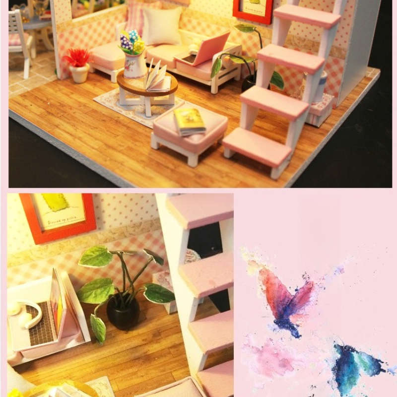 3D Model Desktop Ornaments Color Pink