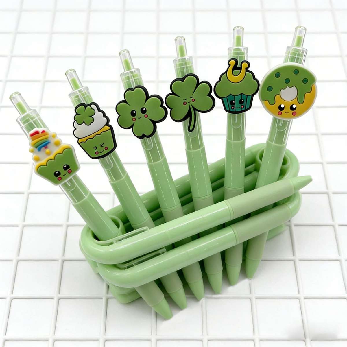 Pen color 6pcs  for each pattern Storage0.5mm