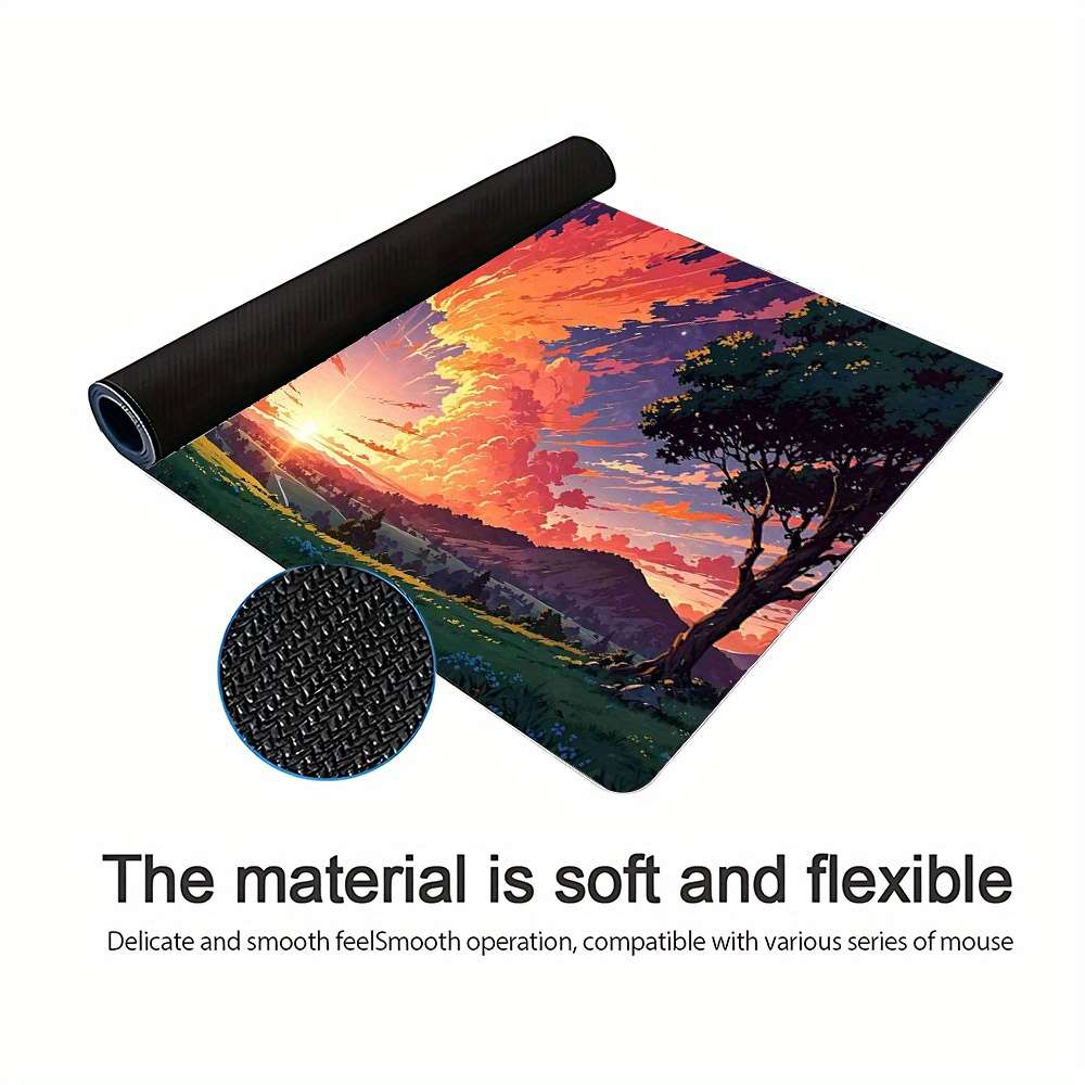 Mouse Pad Size 35.4X15.7 Inches