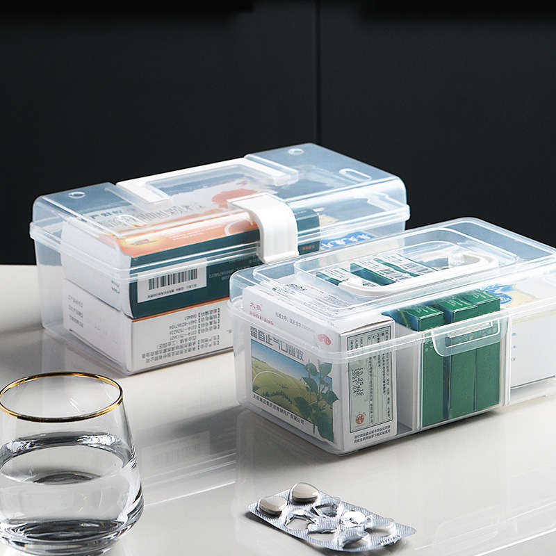Antibacterial Box Transparent 3Pcs