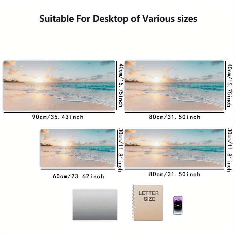 Mouse Pad Size 35.43X15.75Inch