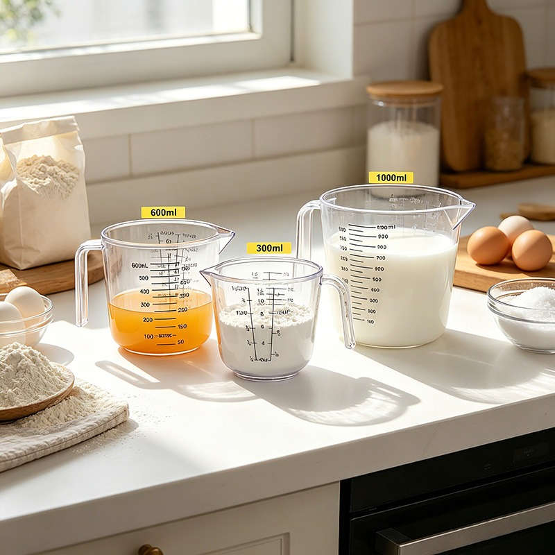 Measuring Cup Quantity 2 Pieces 300 Ml Each