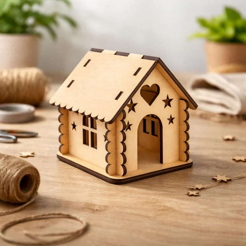 House Model Color Wood Color
