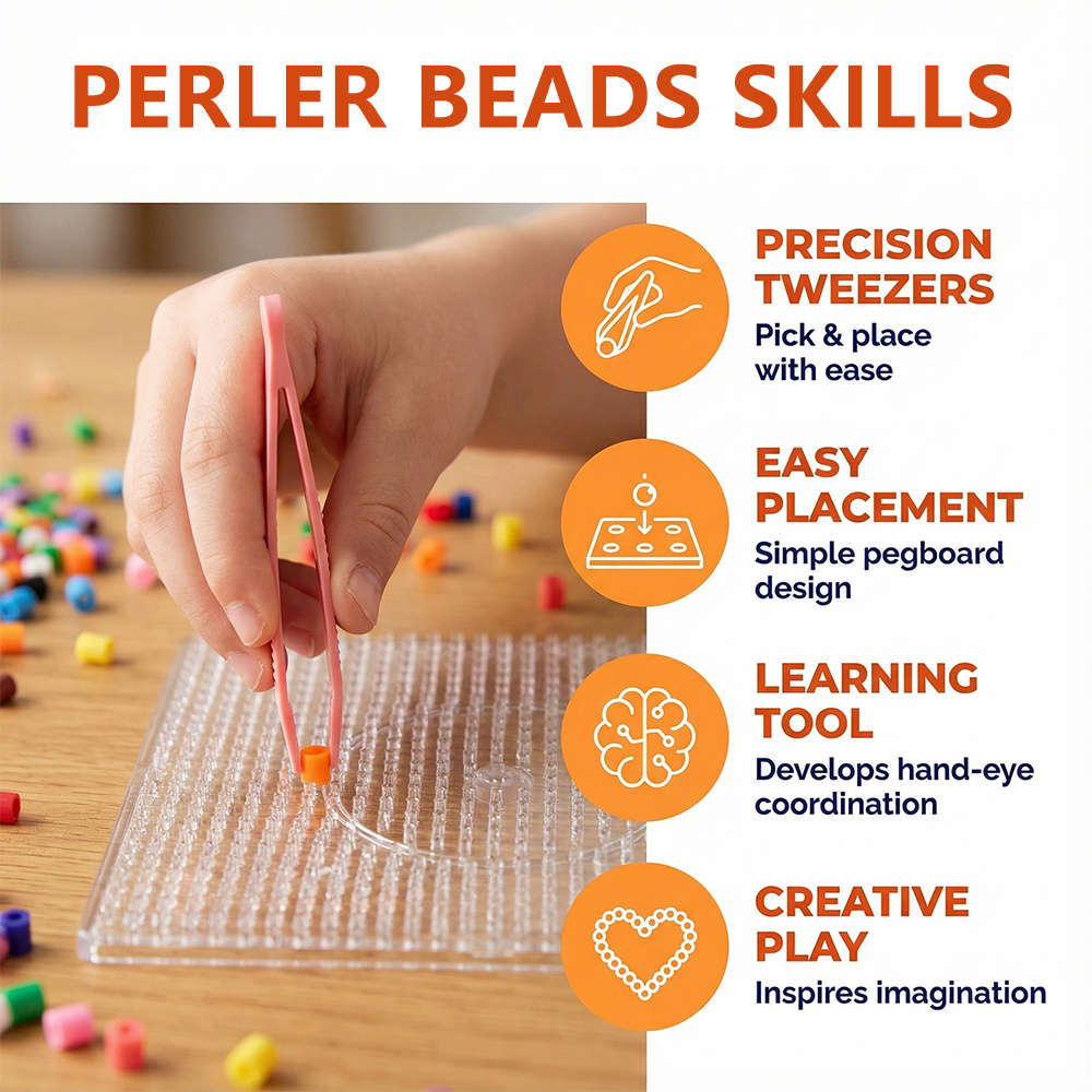 Perler Bead Set 24 Color Bean Paste Set