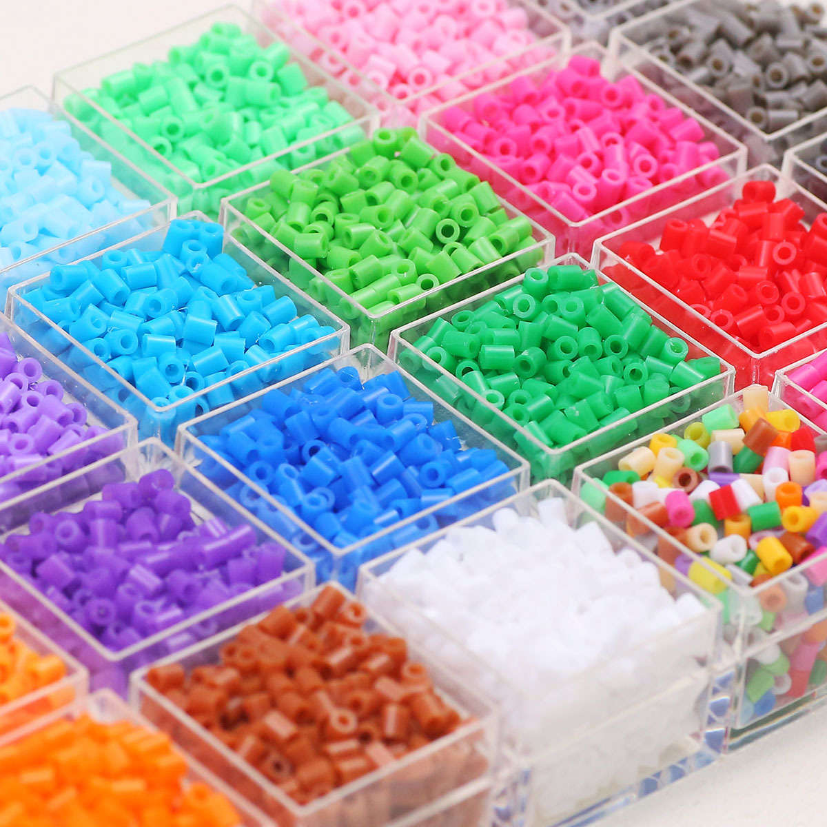 Perler Bead Set White 25G Approximately 2020Pcs