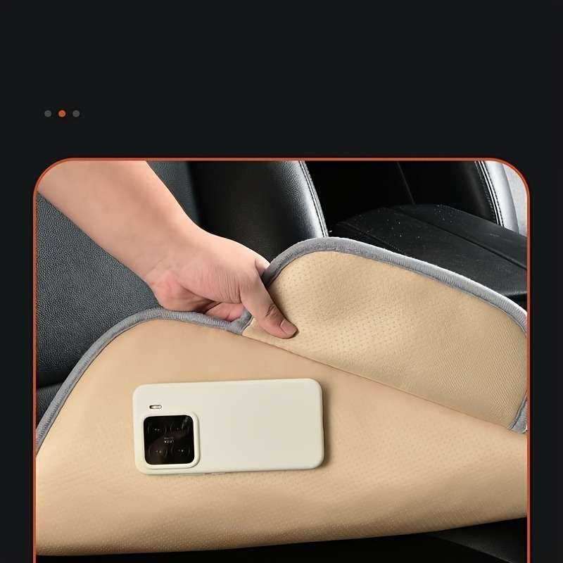 Car Seat Cushion Red Quantity 2Pcs 1Seat