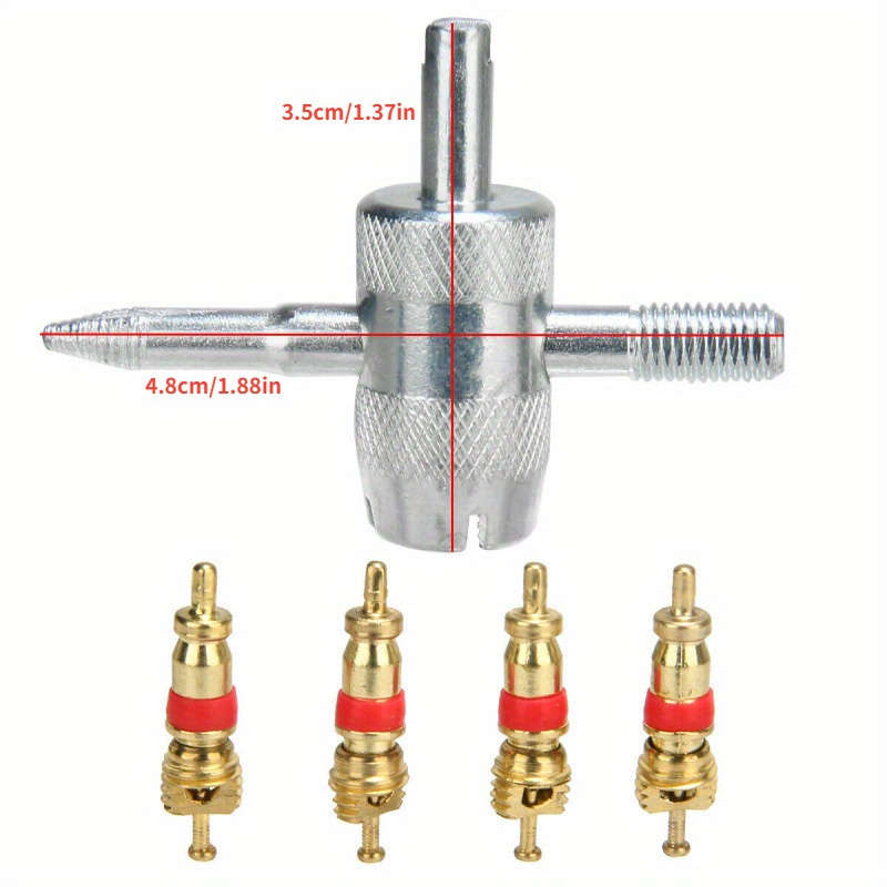 4-in-1 Valve Core Wrench Set
