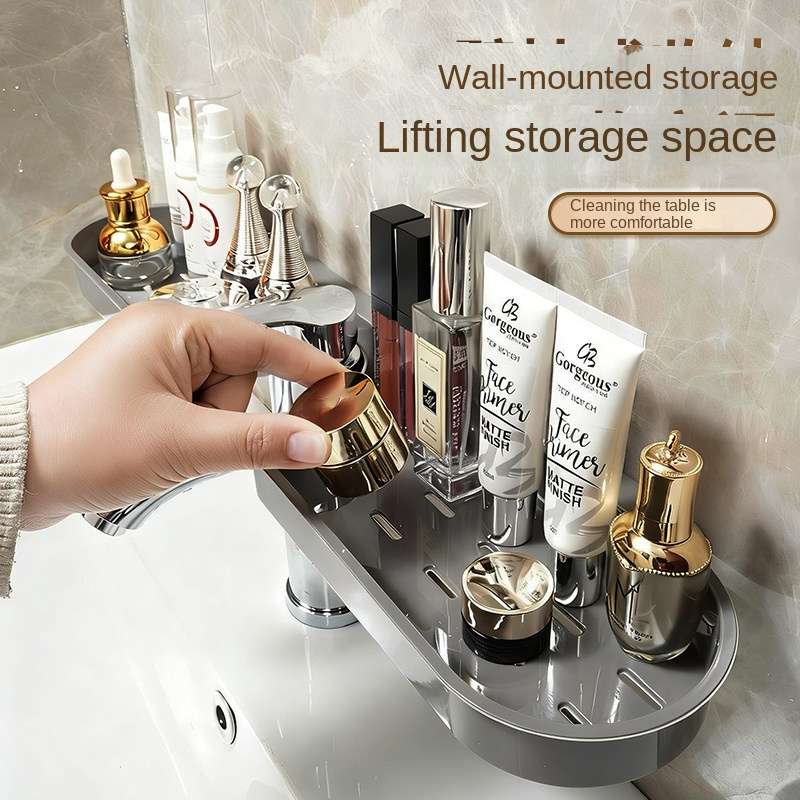 Bathroom Storage Rack Color White