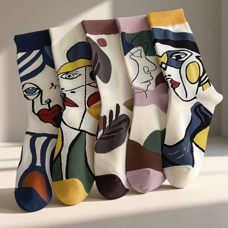 Women S Socks Color Mixed Colors Random5 Pairs Size Onesize