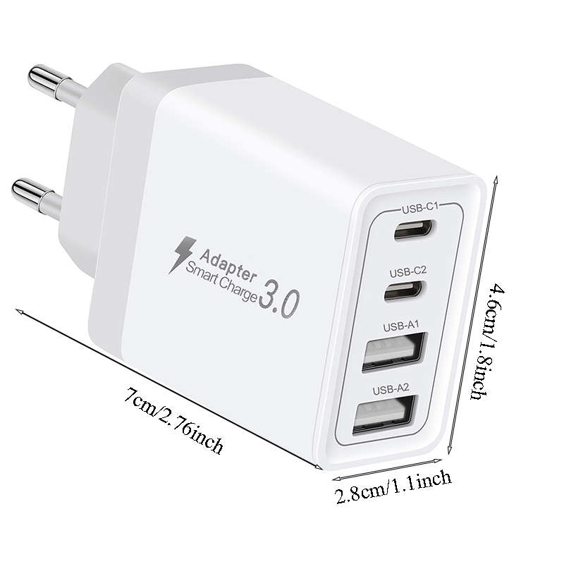 Charger Items 1Pc White