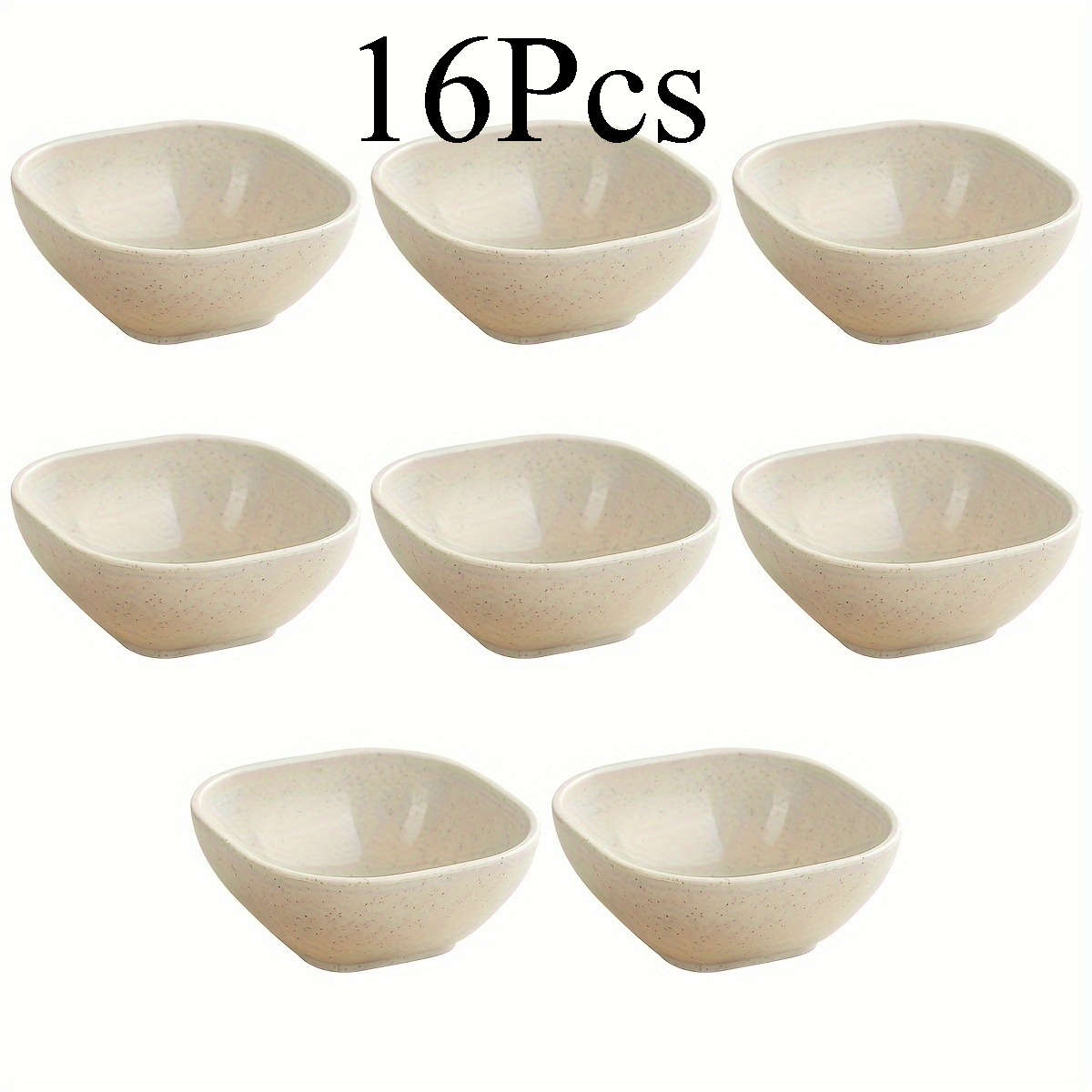 Bowl Color Beige Color Quantity16Pcset