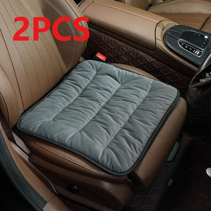 Car Seat Cushion 2Pcs Grey