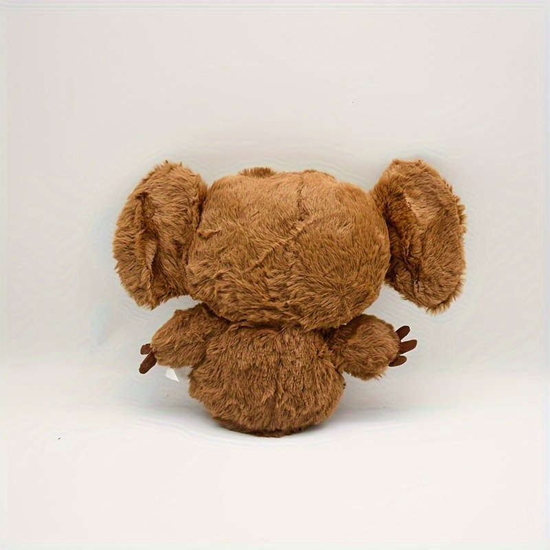Plush Toyss color big eared monkey size Brown