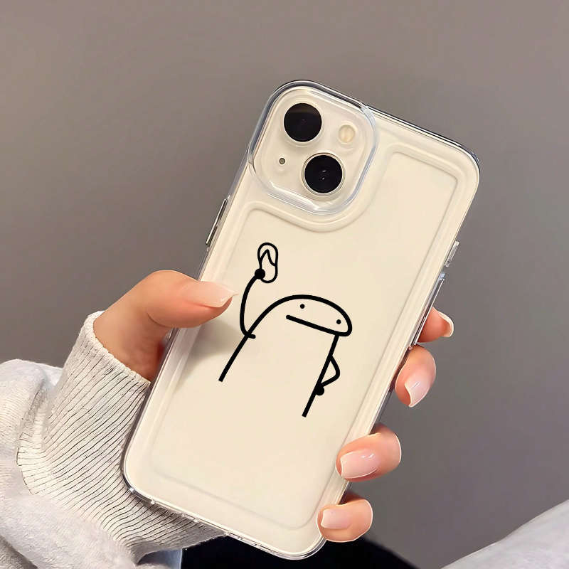 White For iPhone Phone Case