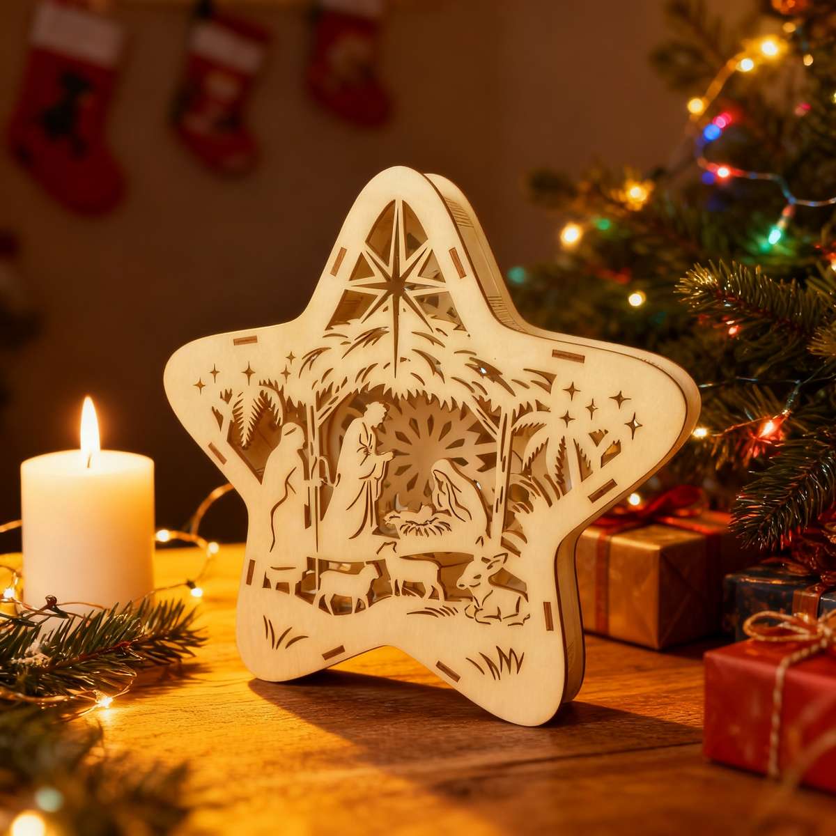 Christmas Decorations Model Nativity