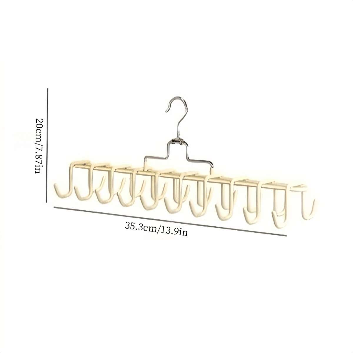 Clothes Rack Apricot2Pcs