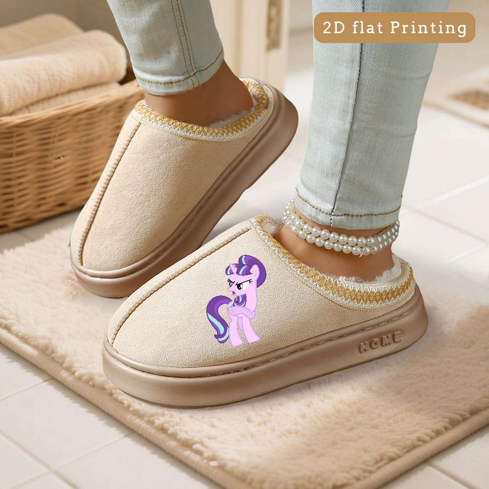 Cotton Slippers Color Beige Sizeuk 7