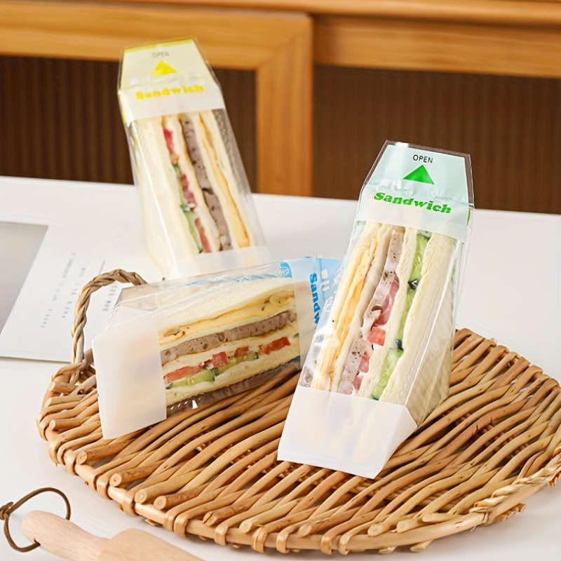 Food Storage Bags Color Yellow Size50Ps