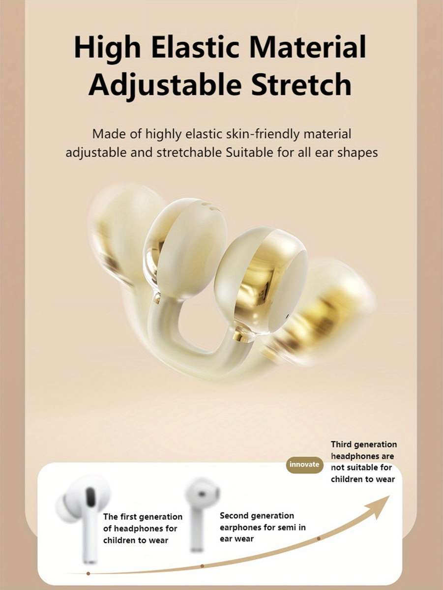 Rechargeable Wireless Earbuds Headphones Headset