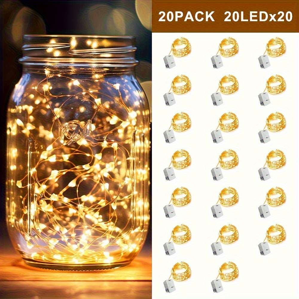 Christmas Lights Warm White Size 20Pcs 1Meter
