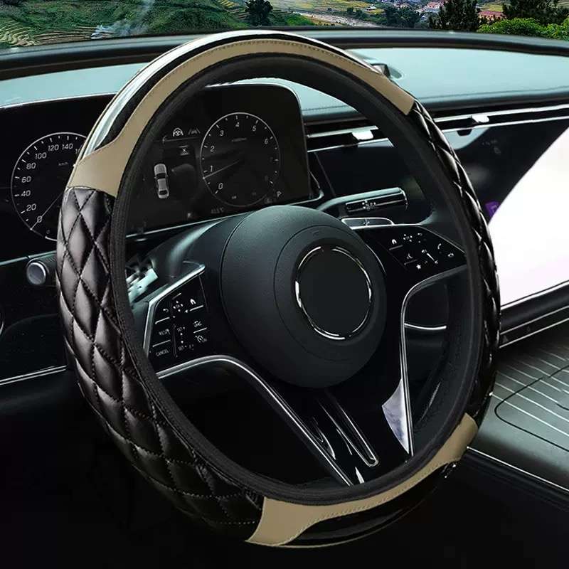 Car Steering Wheel Cover Blue