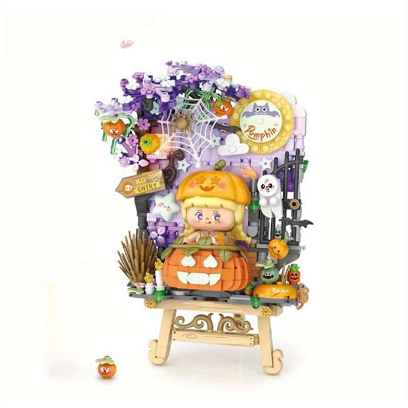 3D Building Model Puzzle Set