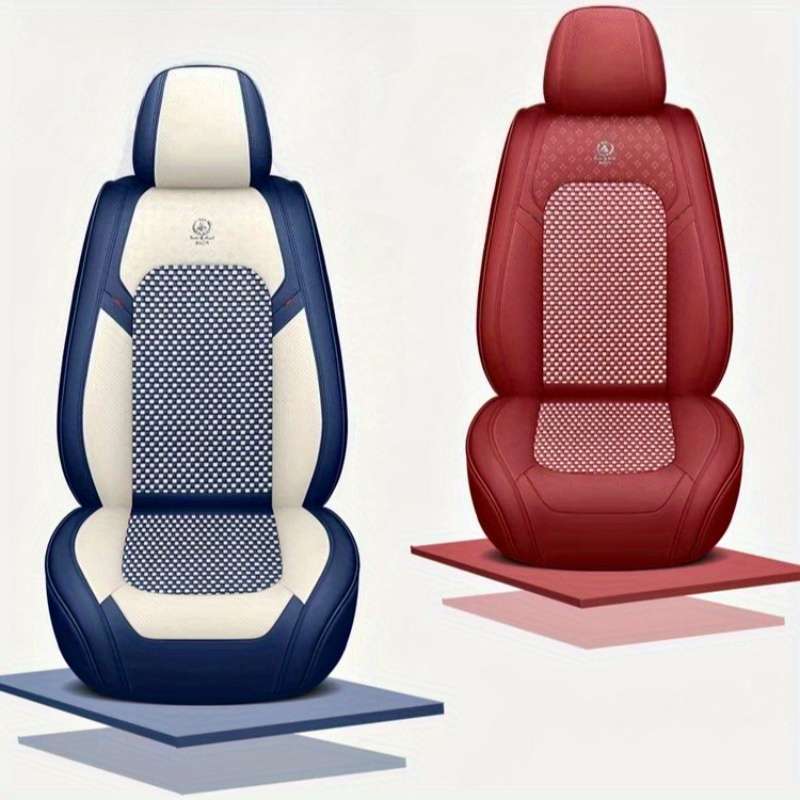 Car Seat Cushion 5Pcs Martha Red