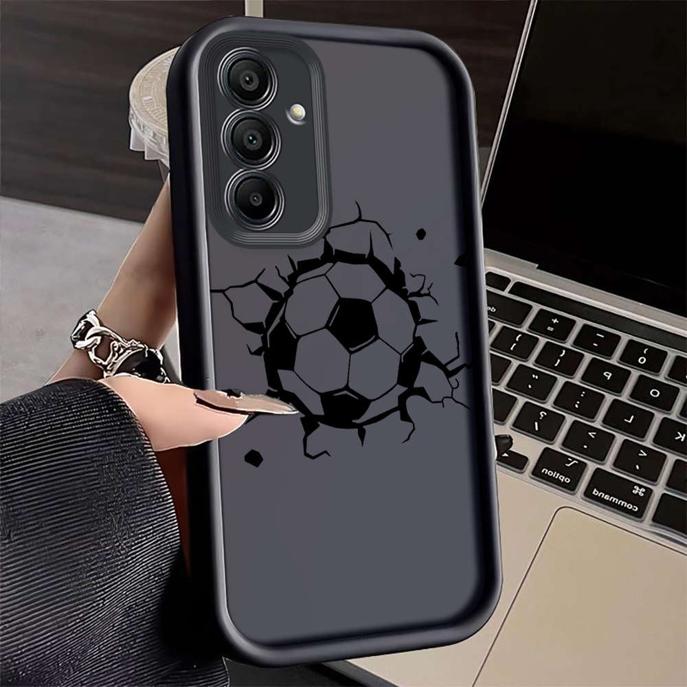 Phone Case Black Compatible Model Galaxy A7 2018